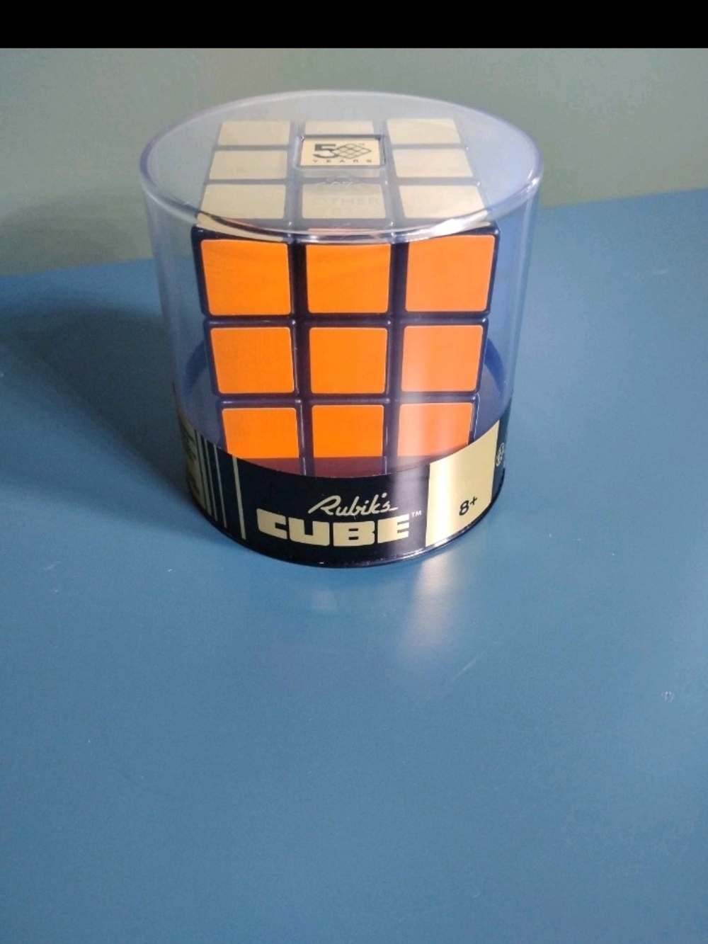 Rubiks Cube 50th Anniversary In Display Case